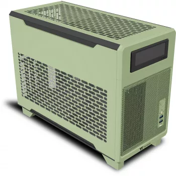 Caixa de PC Thermaltake TR100 Mini Tower verde
