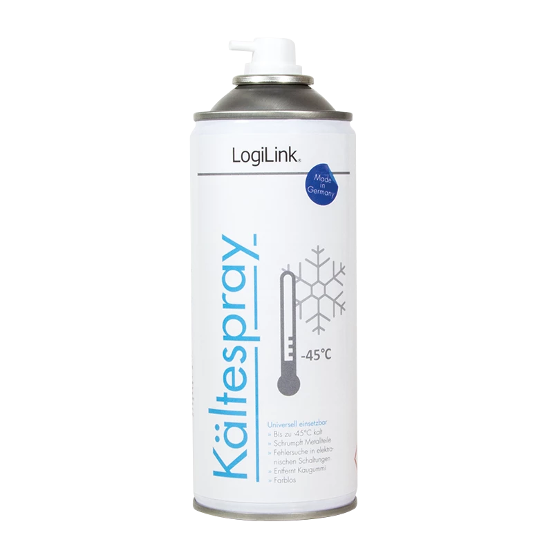 Spray de frio LogiLink RP0014 para eletrónica, 400 ml