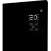 Carruzzo Q20F1 Aquecedor de vidro preto