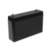 Bateria recarregável de chumbo-ácido selada Green Cell AGM12 6 V 7000 mAh preto