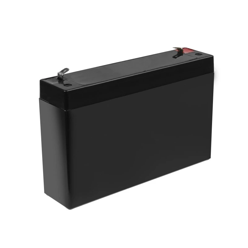 Bateria recarregável de chumbo-ácido selada Green Cell AGM12 6 V 7000 mAh preto