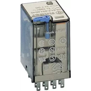 Relé miniaturizado de encaixe industrial FINDER S.p.A. 55.34.9.024.5090 (553490245090)