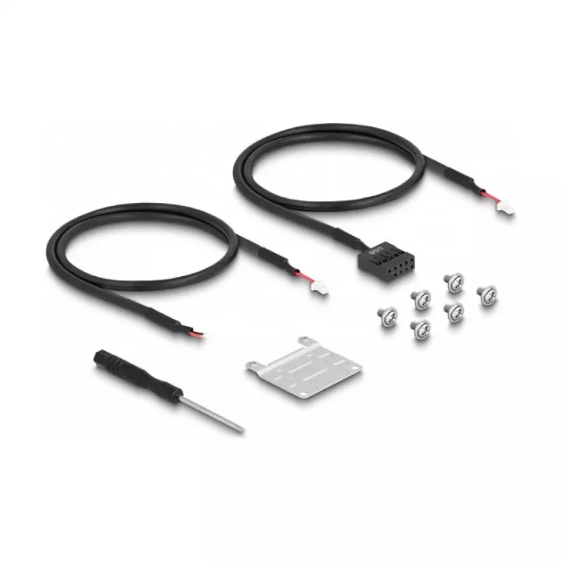 Conversor DeLOCK M.2 Key B+M macho para slot Mini PCIe cabo flexível