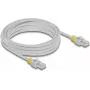 Cabo de rede DeLOCK RJ45 Cat.6A S/FTP com clipes coloridos 5 m