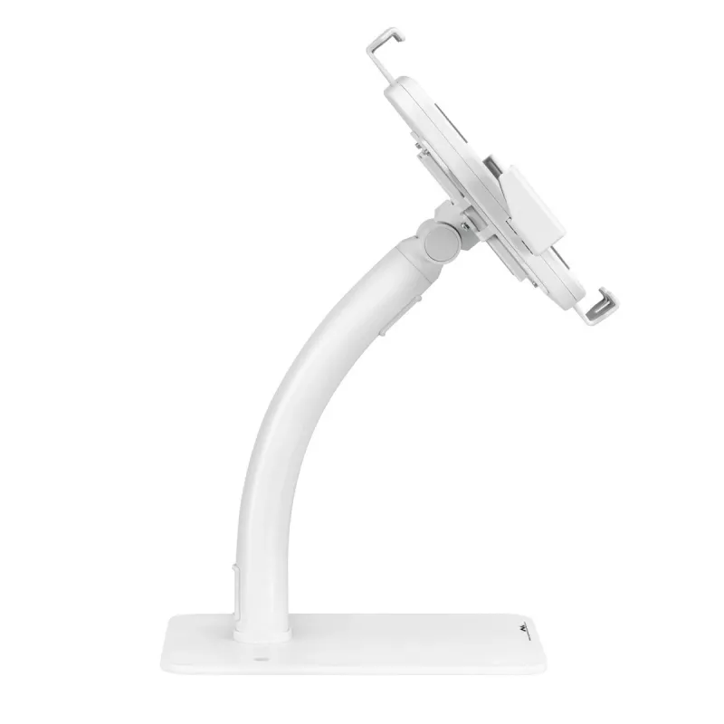 Suporte de secretária/parede para tablet MACLEAN MC-468W, branco, para tablets de 7,9–11 polegadas, conjunto de fixação e montagem, inclinação ajustável