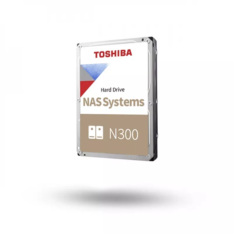 Disco rígido Toshiba N300 6TB 3,5 polegadas SATA III HDWG760EZSTA