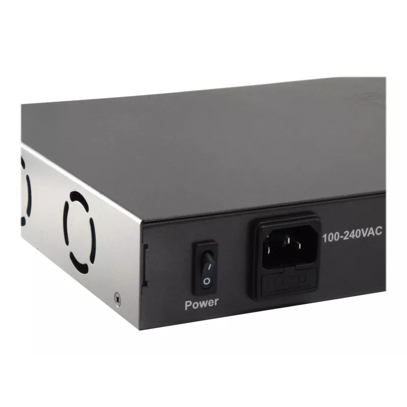 Switch não gerido LevelOne FGP-2602W380 26 portas Fast Ethernet PoE