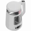 Chaleira elétrica AENO EK6: 1850-2200W, 2L, Strix, forma quadrada, tampa transparente, vidro altamente resistente, iluminação LED, desligamento automático, proteção contra funcionamento a seco