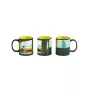 Caneca com revelação por calor Good Loot Cyberpunk 2077 Game Art Chronicles - V & Edward Hopper 450 ml preta, amarela