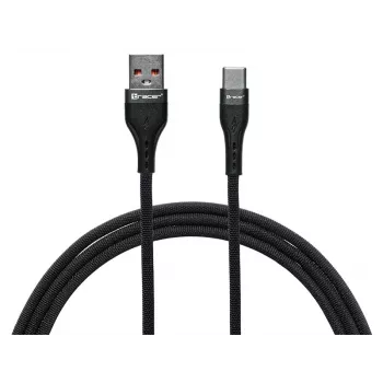 Cabo Tracer 47486 USB A - Lightning M/M 1m vermelho