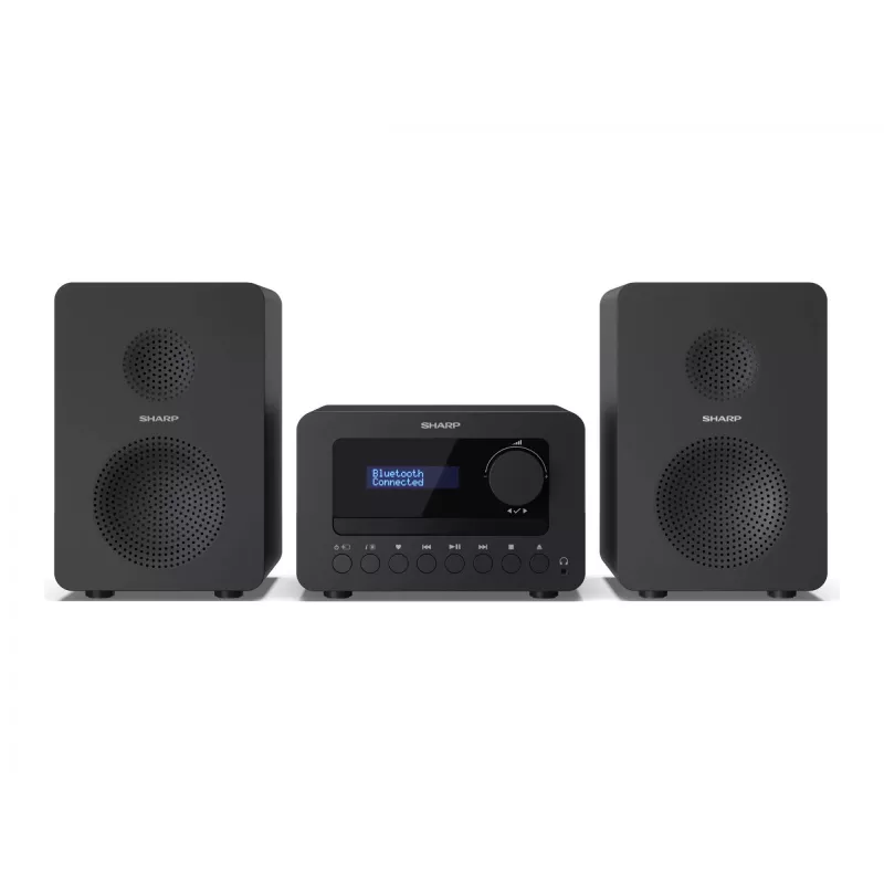 Micro sistema Hi-Fi Sharp TOKYO FM | XL-B514(BK) | AUX in | Bluetooth | Leitor de CD | Rádio FM