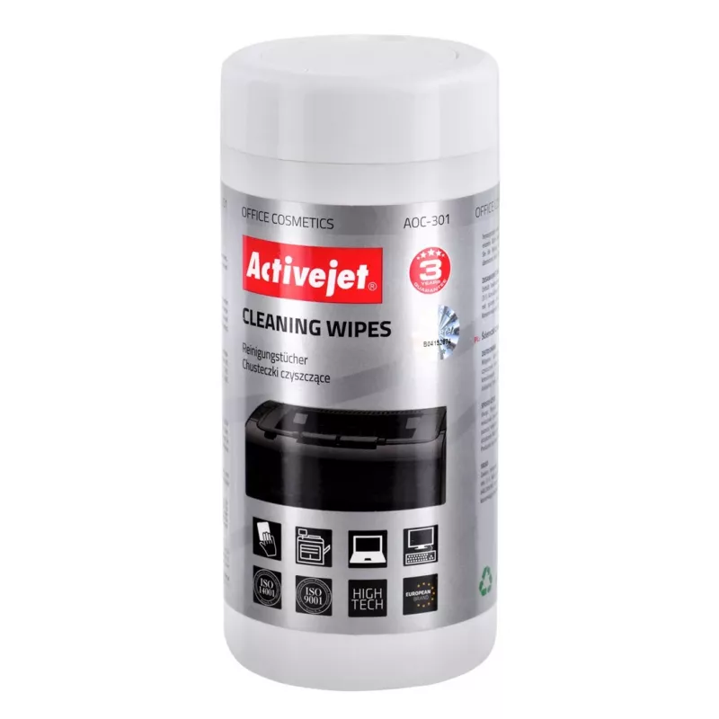 Panos de limpeza universais Activejet AOC-301, 100 unid.