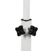 Maclean suporte móvel para secretária/portátil, branco, altura ajustável 59-89 cm, máx. 30 kg, MC-121 W