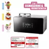 Máquina de gelo tradicional Gastroback Design Advanced Control 1,5 L 150 W preta Satin steel
