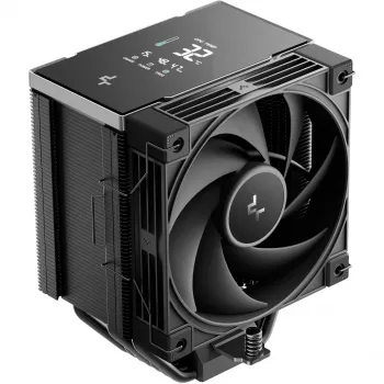 Arrefecedor de ar DeepCool AK700 Digital NYX, ventoinha de 120 mm, pressão máx. de ar 5,13 mmH2O, 98×126×157 mm, preto