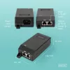Injetor PoE+ Gigabit Ethernet Digitus 802.3at 30 W Preto