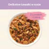 Purina Cat Chow Sensitive Gig com salmão e courgette em molho - comida húmida para gatos - 85 g
