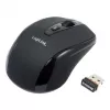 Rato LogiLink ótico sem fios 2,4 GHz mini - rato - ótico - 3 botões - sem fios - 2,4 GHz - recetor sem fios (USB) - preto (ID0031)