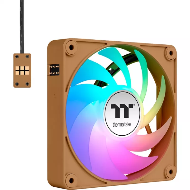 Ventoinhas de caixa Thermaltake CT140 EX ARGB 140mm pack de 3 Gravel Sand