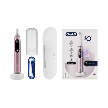 Escova de dentes elétrica Oral-B iO9 Series 9, rosé quartzo