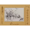 Papel de desenho e esboço SMLT A4, 160 g/m², 20 folhas, colado
