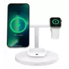 Belkin BoostCharge Pro auscultadores, smartphone, smartwatch branco USB carregamento sem fios carregamento rápido interior