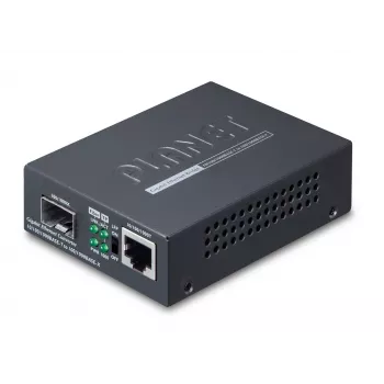 PLANET GT805A Conversor de rede de mídia 1000 Mbit/s multimodo preto