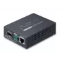 PLANET GT805A Conversor de rede de mídia 1000 Mbit/s multimodo preto