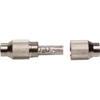 Renkforce ficha coaxial 0410320 conector metálico para antena-TV-rede