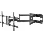 Wentronic Goobay Suporte de parede para TV Pro FULLMOTION XLWideRange 43-90 polegadas braço articulado orientável/inclinável (71197)