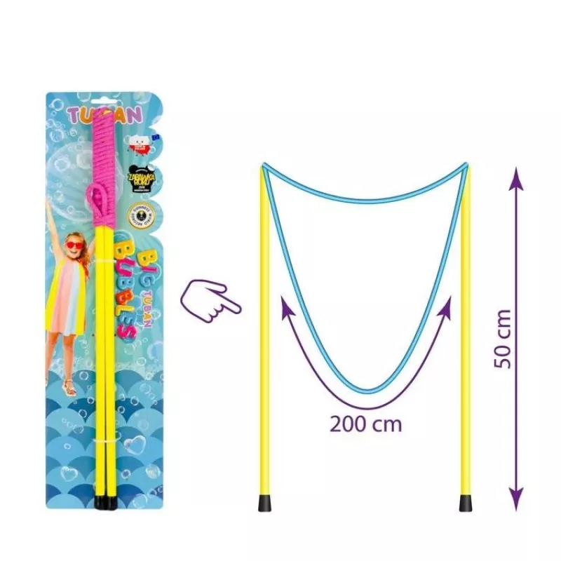 Cordel para bolas de sabão grandes 50 cm
