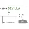 Mesa de campismo High Peak Sevilla 44180
