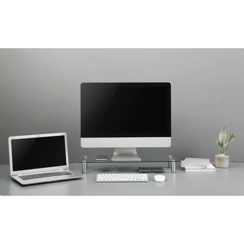 Suporte para monitor em vidro GEMBIRD tamanho M
