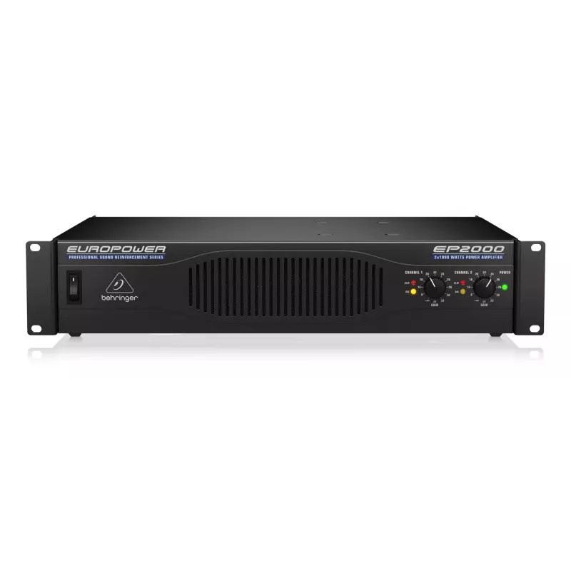 Behringer EP2000 amplificador de áudio atuação/palco preto