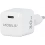 Mobilis Nano carregador de parede - 30W - USB C - GaN - Made In France (001383)