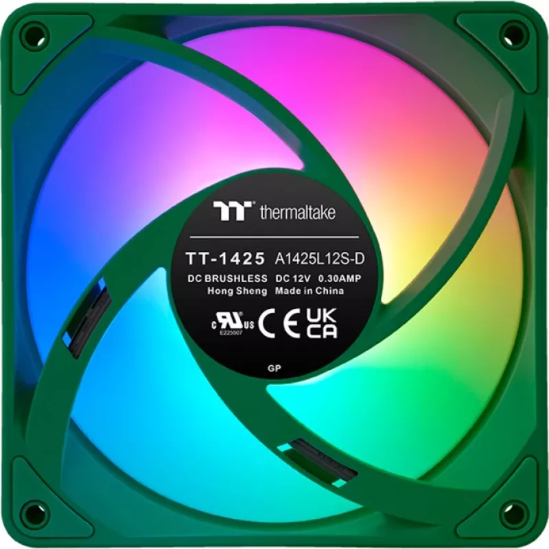 Ventoinhas Thermaltake CT140 EX ARGB Sync 14 cm verde 3 unid. 500-1800 rpm