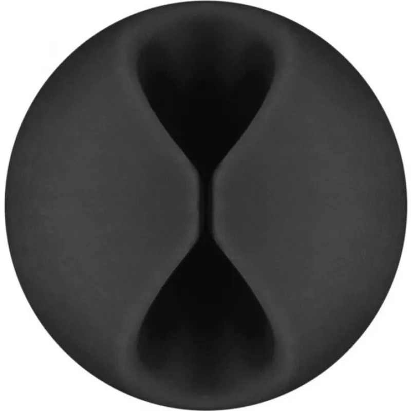 Clipe para cabos Goobay 70683 Secretária Parede Preto 5 peças