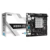 ASRock N100DC-ITX - processador Intel Quad-Core N100 (até 3,4 GHz) DDR4- 2 SATA3, suporta Intel Turbo Boost Technology placas-mãe Mini ITX (280)