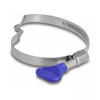 Abraçadeira de mangueira DeLOCK tipo borboleta aço inoxidável 400 50-65 mm