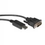 Cabo DisplayPort ROLINE DP ST – DVI ST 1,0m (11.04.5613)