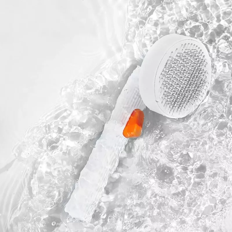 Escova de cuidados com pelo para animais de estimação PETKIT, pente de aço para cães, acessórios para cães, escova para gatos, acessórios para gatos, pentes para gatos, pente para cães