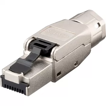 Goobay ficha RJ45 Cat 8.1 STP blindada, montável no local (61130)