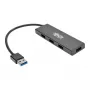 Hub USB 3.0 SuperSpeed de 4 portas ultrafino e portátil U360-004-slim