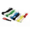 Abraçadeiras LogiLink KAB0019 nylon preto azul verde vermelho branco