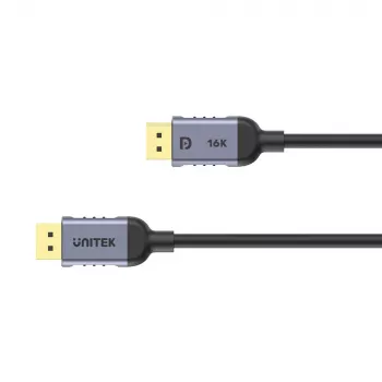 Cabo DisplayPort UNITEK C1628GY01-5M, preto/cinzento