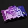 Bloco de água para GPU Barrow MSI Suprim 5090 Preto — refrigeração full-cover para placas gráficas