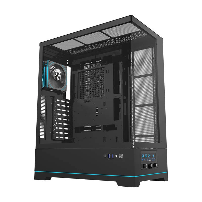Caixa para computador darkFlash DY451L PRO Preto ATX Preto