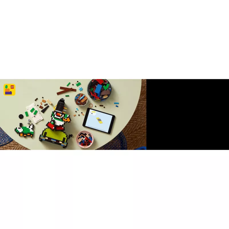 Brinquedo de construção LEGO Super Mario World Mario & Yoshi Conjunto 71438 — figuras interativas e elementos de jogo para construir