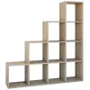 Estante de sala Topeshop STEP SONOMA 4X4
