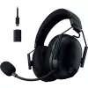 BlackShark V3 Pro, Auscultadores para gaming preto, ANC, dongle 2,4 GHz, Bluetooth, USB, jack 3,5 mm